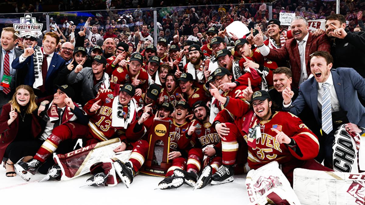 University of Denver Hockey Wins NCAA National Championship